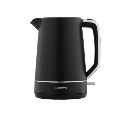 Електрочайник Ardesto 1.7л, Otter, пластик, чорний матовий (EKL-450B)