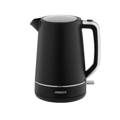 Електрочайник Ardesto 1.7л, Otter, пластик, чорний матовий (EKL-450B)