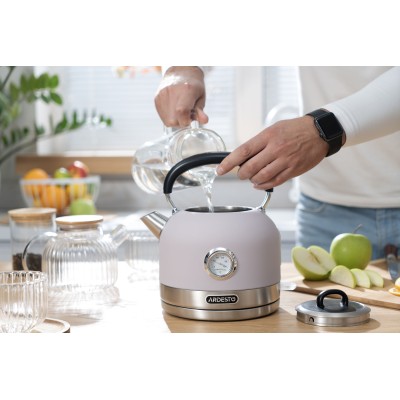 Електрочайник Ardesto EKL-F500L, 1.7л, метал, мат, Otter, ліловий Електрочайник Ardesto EKL-F500L, 1.7л, метал, мат, Otter, ліловий