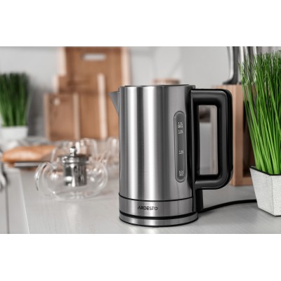 Електрочайник Ardesto Steel Collection 1.7л, Strix, метал, сріблястий (EKL-FD700SS) Електрочайник Ardesto Steel Collection 1.7л, Strix, метал, сріблястий (EKL-FD700SS)