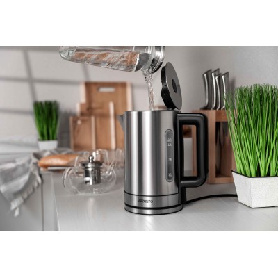 Електрочайник Ardesto Steel Collection 1.7л, Strix, метал, сріблястий (EKL-FD700SS) Електрочайник Ardesto Steel Collection 1.7л, Strix, метал, сріблястий (EKL-FD700SS)