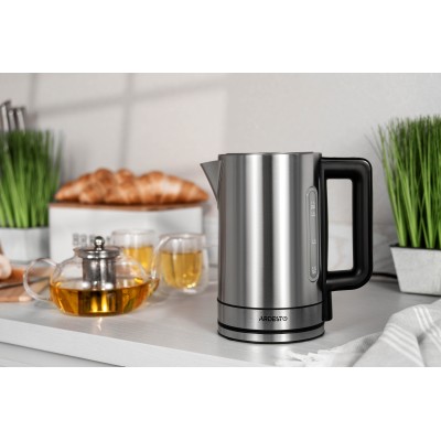 Електрочайник Ardesto Steel Collection 1.7л, Strix, метал, сріблястий (EKL-FD700SS) Електрочайник Ardesto Steel Collection 1.7л, Strix, метал, сріблястий (EKL-FD700SS)