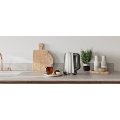 Електрочайник Electrolux 1.7л, Strix, дисплей, метал, підтримка температури, нерж. сталь (E5K1-6ST) Електрочайник Electrolux 1.7л, Strix, дисплей, метал, підтримка температури, нерж. сталь (E5K1-6ST)