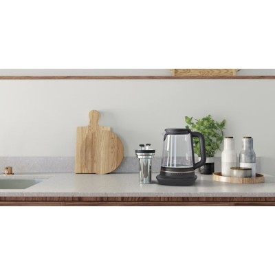 Електрочайник Electrolux 1.7л, Strix, скло, заварник, підтримка температури, чорний (E7GK1-8BP) Електрочайник Electrolux 1.7л, Strix, скло, заварник, підтримка температури, чорний (E7GK1-8BP)
