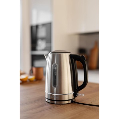 Електрочайник Gorenje 1.7л, Strix-контроль, метал, нерж (K17DS) Електрочайник Gorenje 1.7л, Strix-контроль, метал, нерж (K17DS)