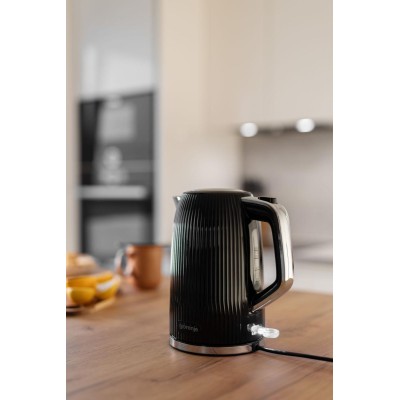 Електрочайник Gorenje 1.7л, Strix-контроль, чорний матовий (K17DPB) Електрочайник Gorenje 1.7л, Strix-контроль, чорний матовий (K17DPB)