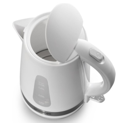 Електрочайник Gorenje 1.7л, пластик, білий (K17WE) Електрочайник Gorenje 1.7л, пластик, білий (K17WE)