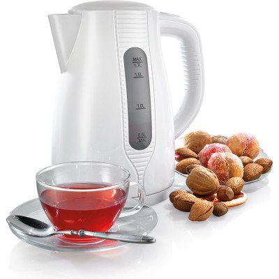 Електрочайник Gorenje 1.7л, пластик, білий (K17WII) Електрочайник Gorenje 1.7л, пластик, білий (K17WII)