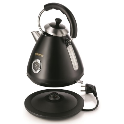 Електрочайник Gorenje 1.7л, пластик, чорний (K17CLBK) Електрочайник Gorenje 1.7л, пластик, чорний (K17CLBK)