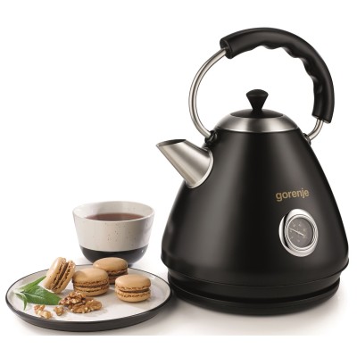 Електрочайник Gorenje 1.7л, пластик, чорний (K17CLBK) Електрочайник Gorenje 1.7л, пластик, чорний (K17CLBK)