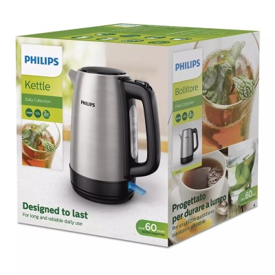 Електрочайник Philips Daily Collection 1.7л, метал (HD9350/90) Електрочайник Philips Daily Collection 1.7л, метал (HD9350/90)