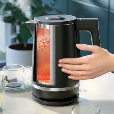 Електрочайник Philips Double Walled Kettle, 1.7л, Strix, з подвійними стінками, чорний (HD9395/90) Електрочайник Philips Double Walled Kettle, 1.7л, Strix, з подвійними стінками, чорний (HD9395/90)