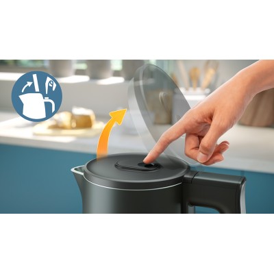 Електрочайник Philips Double Walled Kettle, 1.7л, Strix, з подвійними стінками, чорний (HD9395/90) Електрочайник Philips Double Walled Kettle, 1.7л, Strix, з подвійними стінками, чорний (HD9395/90)