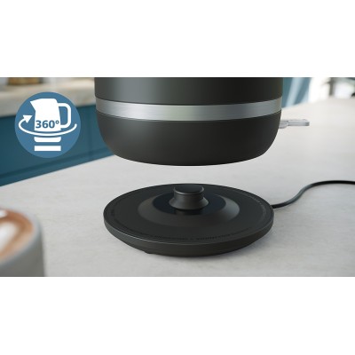 Електрочайник Philips Double Walled Kettle, 1.7л, Strix, з подвійними стінками, чорний (HD9395/90) Електрочайник Philips Double Walled Kettle, 1.7л, Strix, з подвійними стінками, чорний (HD9395/90)