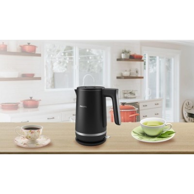 Електрочайник Philips Double Walled Kettle, 1.7л, Strix, з подвійними стінками, чорний (HD9395/90) Електрочайник Philips Double Walled Kettle, 1.7л, Strix, з подвійними стінками, чорний (HD9395/90)