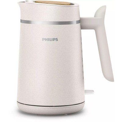 Електрочайник Philips Eco Conscious Edition, 1.7л, екопластик, LED підсвітка, звуковий сигнал, білий матовий (HD9365/10) Електрочайник Philips Eco Conscious Edition, 1.7л, екопластик, LED підсвітка, звуковий сигнал, білий матовий (HD9365/10)