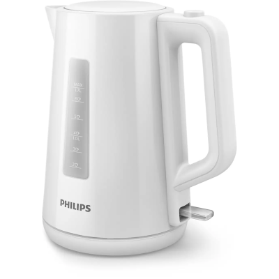 Електрочайник Philips Series 3000 1.7л, пластик, білий (HD9318/00) Електрочайник Philips Series 3000 1.7л, пластик, білий (HD9318/00)