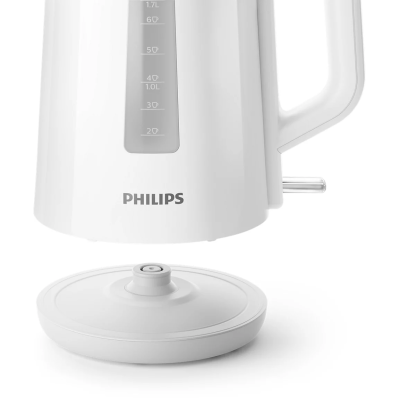 Електрочайник Philips Series 3000 1.7л, пластик, білий (HD9318/00) Електрочайник Philips Series 3000 1.7л, пластик, білий (HD9318/00)