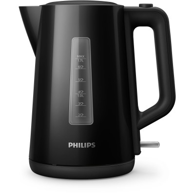 Електрочайник Philips Series 3000 1.7л, пластик, чорний (HD9318/20) Електрочайник Philips Series 3000 1.7л, пластик, чорний (HD9318/20)