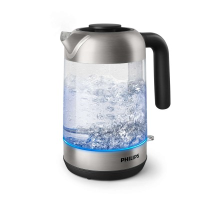 Електрочайник Philips Series 5000 1.7л, скло, чорно-сріблястий (HD9339/80) Електрочайник Philips Series 5000 1.7л, скло, чорно-сріблястий (HD9339/80)