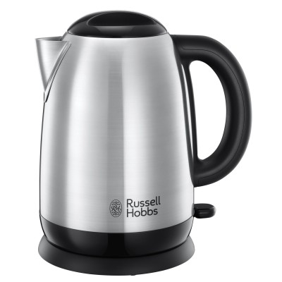 Електрочайник Russell Hobbs Adventure 1.7л, метал, сріблясто-чорний (23912-70) Електрочайник Russell Hobbs Adventure 1.7л, метал, сріблясто-чорний (23912-70)