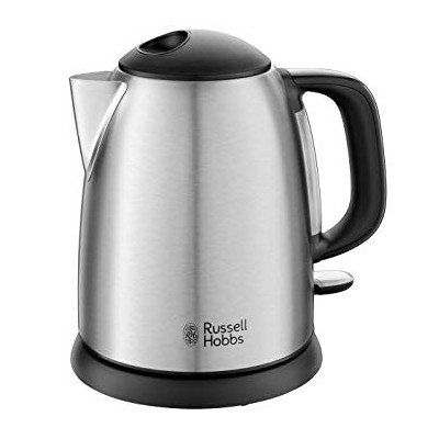 Електрочайник Russell Hobbs Adventure, 1л, метал, сріблясто-чорний (24991-70) Електрочайник Russell Hobbs Adventure, 1л, метал, сріблясто-чорний (24991-70)
