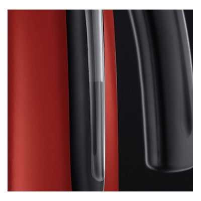 Електрочайник Russell Hobbs Colours Plus 1.7л, метал, червоно-чорний (20412-70)