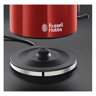Електрочайник Russell Hobbs Colours Plus 1.7л, метал, червоно-чорний (20412-70)