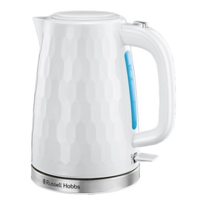 Електрочайник Russell Hobbs Honeycomb 1.7л, пластик, білий (26050-70) Електрочайник Russell Hobbs Honeycomb 1.7л, пластик, білий (26050-70)