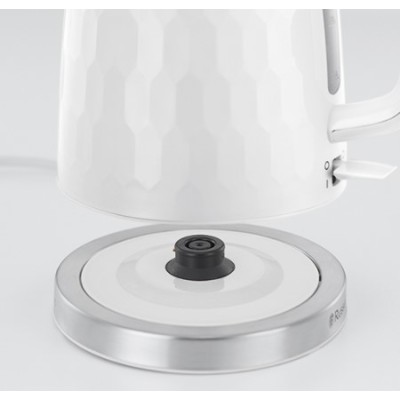 Електрочайник Russell Hobbs Honeycomb 1.7л, пластик, білий (26050-70) Електрочайник Russell Hobbs Honeycomb 1.7л, пластик, білий (26050-70)