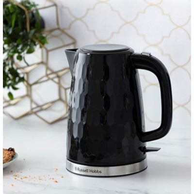 Електрочайник Russell Hobbs Honeycomb 1.7л, пластик, чорний (26051-70) Електрочайник Russell Hobbs Honeycomb 1.7л, пластик, чорний (26051-70)