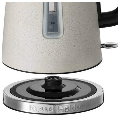 Електрочайник Russell Hobbs Luna Stone, 1.7л, метал, під камінь, бежевий (26960-70) Електрочайник Russell Hobbs Luna Stone, 1.7л, метал, під камінь, бежевий (26960-70)