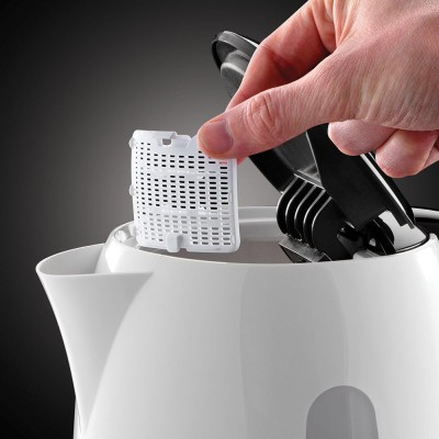 Електрочайник Russell Hobbs My Breakfast 1.7л, пластик, біло-чорний (25070-70)