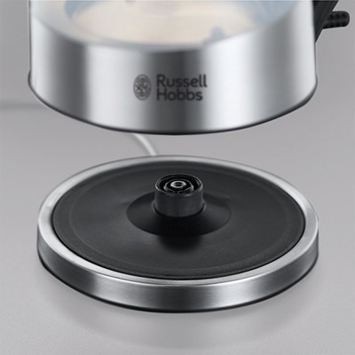 Електрочайник Russell Hobbs Purity 1л, скло, з фільтром Brita, сріблясто-чорний (22850-70) Електрочайник Russell Hobbs Purity 1л, скло, з фільтром Brita, сріблясто-чорний (22850-70)