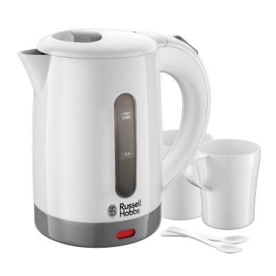 Електрочайник Russell Hobbs Travel 0.85л, пластик, білий (23840-70) Електрочайник Russell Hobbs Travel 0.85л, пластик, білий (23840-70)