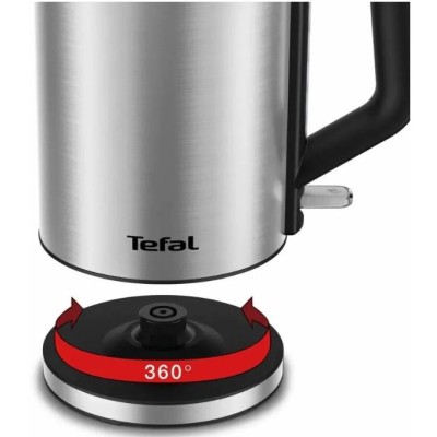 Електрочайник Tefal Bronx Electric 1.7л, нерж. сталь, сірий (KI513D10) Електрочайник Tefal Bronx Electric 1.7л, нерж. сталь, сірий (KI513D10)