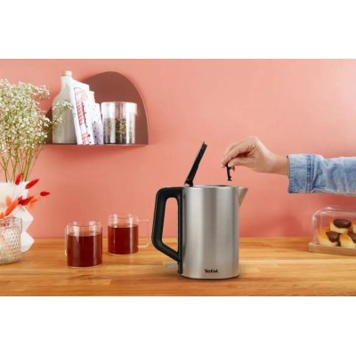 Електрочайник Tefal Bronx Electric 1.7л, нерж. сталь, сірий (KI513D10) Електрочайник Tefal Bronx Electric 1.7л, нерж. сталь, сірий (KI513D10)