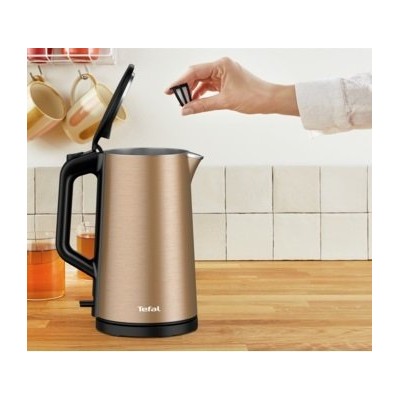 Електрочайник Tefal Double Layer SS 1.5л, з подвійними стінками, мідний (KI583C10)