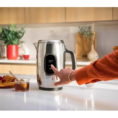 Електрочайник Tefal Majestuo 1.5л, з подвійними стінками, 9 темп.реж, підтримка температури, сенc. управління, нержавіюча сталь Електрочайник Tefal Majestuo 1.5л, з подвійними стінками, 9 темп.реж, підтримка температури, сенc. управління, нержавіюча сталь