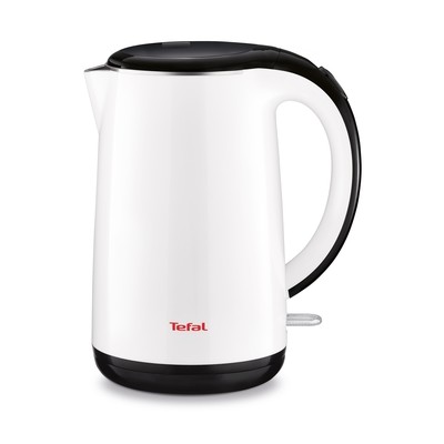 Електрочайник Tefal Safe to touch 1.7л, Strix, пластик, білий глянець (KO260130)