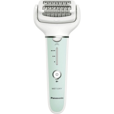 Епілятор Panasonic пінцетний, акумуляторний , пінцет.-60, волог.+сух., насадок-4, футляр , салатово-білий (ES-EY70-G520)