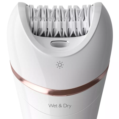 Епілятор Philips 8000 series дисковий, акумул., пінцет.-32, волог.+сух., насадок-7, футляр, білий (BRE735/00) Епілятор Philips 8000 series дисковий, акумул., пінцет.-32, волог.+сух., насадок-7, футляр, білий (BRE735/00)