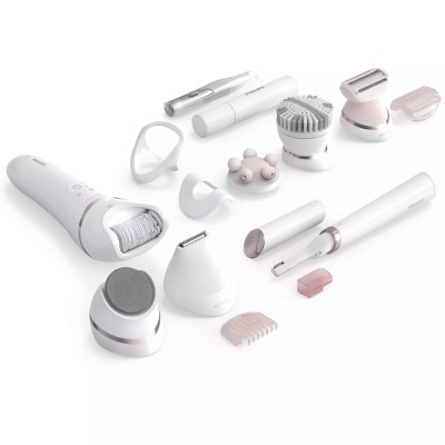 Епілятор Philips Beauty Set Series 9000 дисковий, акумуляторний , пінцет.-32, волог.+сух., насадок-8, футляр, пінцет, тример, бі Епілятор Philips Beauty Set Series 9000 дисковий, акумуляторний , пінцет.-32, волог.+сух., насадок-8, футляр, пінцет, тример, бі