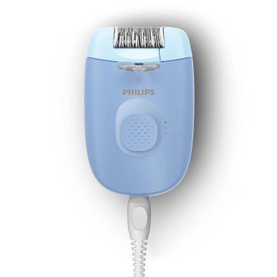 Епілятор Philips Series 2000 дисковий, від мережі, сух., насадок-2, з підсвіткою, блакитний (BRE247/00) Епілятор Philips Series 2000 дисковий, від мережі, сух., насадок-2, з підсвіткою, блакитний (BRE247/00)