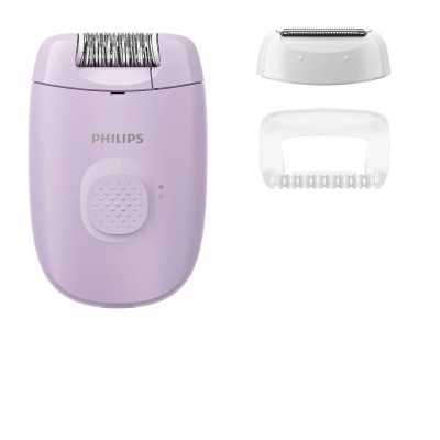 Епілятор Philips Series 2000 дисковий, від мережі, сух., насадок-2, фіолетовий (BRE237/00) Епілятор Philips Series 2000 дисковий, від мережі, сух., насадок-2, фіолетовий (BRE237/00)