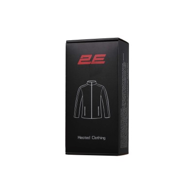 Жилет з підігрівом 2E Heat Power Plus Black з капюшоном, розмір L Жилет з підігрівом 2E Heat Power Plus Black з капюшоном, розмір L