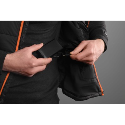 Жилет з підігрівом 2E Heat Power Plus Black з капюшоном, розмір S Жилет з підігрівом 2E Heat Power Plus Black з капюшоном, розмір S