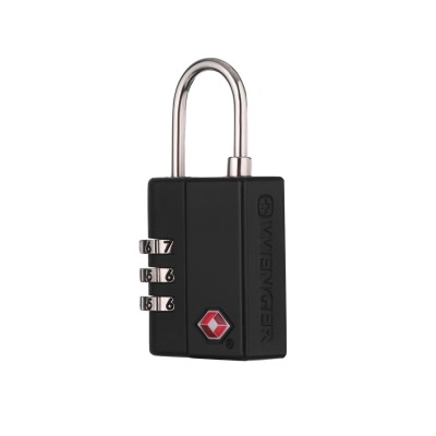 Замок кодовий, Wenger TSA Combination Lock, чорний Замок кодовий, Wenger TSA Combination Lock, чорний