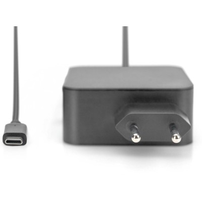 Зарядний пристрій DIGITUS notebook USB-C, 65W (DA-10071) Зарядний пристрій DIGITUS notebook USB-C, 65W (DA-10071)