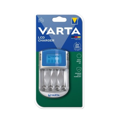 Зарядний пристрій Varta LCD Charger АА/АААх4 (57070201401) Зарядний пристрій Varta LCD Charger АА/АААх4 (57070201401)